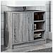 Mobile Lavabo Grigio Sonoma 63x29x55 Cm In Legno Multistrato - Foto miniatura 1