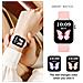 Smart Watch Con Chiamate Bluetooth E Monitoraggio Della Salute - Argento Pink - Foto miniatura 2