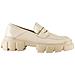 Vince Loafers Mocassino Pelle Scarpe Donna Beige Eu 41, 5-102804 1200 - Foto miniatura 1