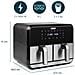 Friggitrice ad Aria 182074 Capacità 8 Litri 1700 Watt Colore Nero, Acciaio inox - Foto miniatura 9