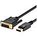 EC1442 cavo e adattatore video 3 m DisplayPort DVI-D Nero - Foto miniatura 1