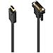 EC1442 cavo e adattatore video 3 m DisplayPort DVI-D Nero - Foto miniatura 2