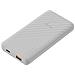 Powerbank 10 000mah Usb-a /usb-c Modello Go2 Fastcharge 15w Compatto, Bianco - Foto miniatura 6