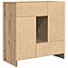 Credenza con Cassetti e Ante Rovere Artigianale 70,5x34x74,5 cm - Foto miniatura 3