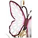 Decorazione In Metallo 3d Farfalla 11 - Multicolore - Metallo - 59,5x4x115 Cm - Foto miniatura 4