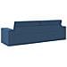 Divano Letto a Terra 2 in 1 Blu 245x150x60.5 cm Tessuto - Foto miniatura 7