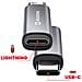 Adattatore Carica Usb-c-lightning 3a, Grigio - Foto miniatura 5