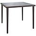 Tavolo da Giardino Grigio 48x48x37 cm in Acciaio - Foto miniatura 1