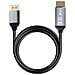 Cavo Hdmi A Video Displayport Alta Definizione 4k 1,8m, Nero - Foto miniatura 6