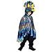 Mantello Da Dinosauro Per Bambini Con Cappuccio Costume Di Halloween M/l 120-130 Cm - Foto miniatura 1