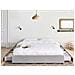 Letto Con Cassetti Contenitore Senza Testata Tessuto Prades 180 X 200 Cm Grigio Chiaro - Foto miniatura 1