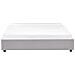 Letto Con Cassetti Contenitore Senza Testata Tessuto Prades 180 X 200 Cm Grigio Chiaro - Foto miniatura 5