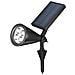 Faretto Solare Led 1w - Illuminazione Impermeabile Per Giardino Esterno Multicolor - Foto miniatura 1