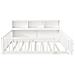 Letto Daybed Con Sponde Apribili, Scomparti E Design Minimalista - Foto miniatura 2