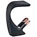 Rubinetto per lavabo da bagno, Blackswan, modello Waterfall M47, modello nero /oro rosa, misura 19 cm - Foto miniatura 1
