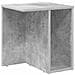 Tavolino Grigio cemento 37 x 32 x 40 cm Legno multistrato - Foto miniatura 1