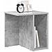 Tavolino Grigio cemento 37 x 32 x 40 cm Legno multistrato - Foto miniatura 3