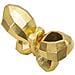 Soprammobile Butterfly Oro In Resina A Forma Di Farfalla - Foto miniatura 3