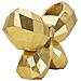 Vaso Decorativo Farfalla 3-oro-poliresina-22,5x8x15 Cm - Foto miniatura 2