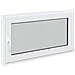 Finestra per Soffitta RISOR 110 x 60 cm PVC e Vetro Bianco - Foto miniatura 1