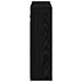 Mobiletto per specchio da bagno Rovere Nero 60 x 14,5 x 50 cm - Foto miniatura 7