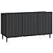 Mobile TV Nero 99 x 34,5 x 52 cm Legno ingegnerizzato - Foto miniatura 1