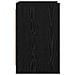 Comodini 2 pcs Rovere Nero 40 x 36 x 60 cm Legno ingegnerizzato - Foto miniatura 5