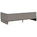 Struttura Letto Angolare con Materasso 2 pcs Talpa Tessuto - Foto miniatura 9