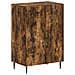 Mobile per scarpe HAARLEM 59,5 x 39,5 x 89,5 cm Rovere Fumo - Foto miniatura 1