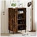 Mobile per scarpe HAARLEM 59,5 x 39,5 x 89,5 cm Rovere Fumo - Foto miniatura 2