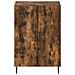 Mobile per scarpe HAARLEM 59,5 x 39,5 x 89,5 cm Rovere Fumo - Foto miniatura 4