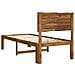 Letto Singolo con Testiera ROSTOCK Naturale 90 x 200 cm - Foto miniatura 6
