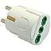 IPW-ADP26 - Adattatore Schuko Spina 2P+T- Presa bipasso 2P+T - Foto miniatura 1