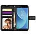 Custodia Portafoglio Stile Vintage Per Samsung Galaxy J3 2017 - Nera - Foto miniatura 8
