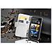 Custodia Compatibile Con Htc Desire 600 In Magnesio Bianco - Coperchio Protettivo In Ecopelle Testurizzata E Tasca Per Carte Di Credito - Foto miniatura 2