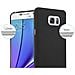 Custodia Compatibile Con Samsung Galaxy Note 5 In Frost Nero - Coperchio Protettivo In Silicone Tpu Flessibile - Foto miniatura 8