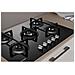 Piano Cottura ING 72T / BK a Gas 5 Fuochi Gas Colore Nero - Foto miniatura 5