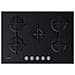 Piano Cottura ING 72T / BK a Gas 5 Fuochi Gas Colore Nero - Foto miniatura 1