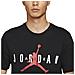 T-shirt Da Uomo Air Wordmark Nera Taglia M Cod Ck4212-013 - Foto miniatura 3