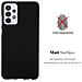 Custodia Compatibile Con Samsung Galaxy A33 5g In Frost Nero - Coperchio Protettivo In Silicone Tpu Flessibile - Foto miniatura 3