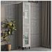 Armadietto Pensile A Parete Grigio Cemento 34,5x34x90 Cm - Foto miniatura 3