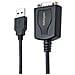 1p3fpc-usb-serial Adattatore Per Inversione Del Genere Dei Cavi Db-9 Usb Type-a (4 Pin) Usb 2.0 Nero - Foto miniatura 3