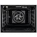 Forno Elettrico da Incasso EOC6H56H Capacità 72 L Multifunzione Ventilato Vapore Potenza 2990 W Colore Nero - Foto miniatura 4