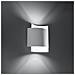 Lampada A Parete Impact Bianco Sl. 0857 - Industriale Lampade Da Parete Bianco 23x22x11 Cm - Foto miniatura 4
