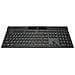 Tastiera Con cavo e senza cavo 0840006655145 per Gaming (Layout Francese AZERTY) Colore Nero - Foto miniatura 1
