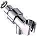 Supporto Universale Per Soffione Doccia Per Soffioni Doccia Portatili, Supporto Per Braccio Doccia Regolabile Con Sfera Girevole In Ottone, Connettore Per Soffione Doccia - Foto miniatura 2