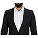 Blazer Martini Monopetto Jacquard Floreale Nero - It48 - M - Foto miniatura 4