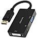A125-0861 cavo e adattatore video 0,15 m DisplayPort VGA + HDMI + DVI Nero - Foto miniatura 3