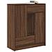 Credenza con Cassetti e Ante Rovere Marrone 73x31x90 cm - Foto miniatura 8