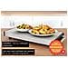 Elena 58845 Piastra Riscaldante in Acciaio Inossidabile Potenza 1100 W Colore Nero Acciaio Inox - Foto miniatura 2